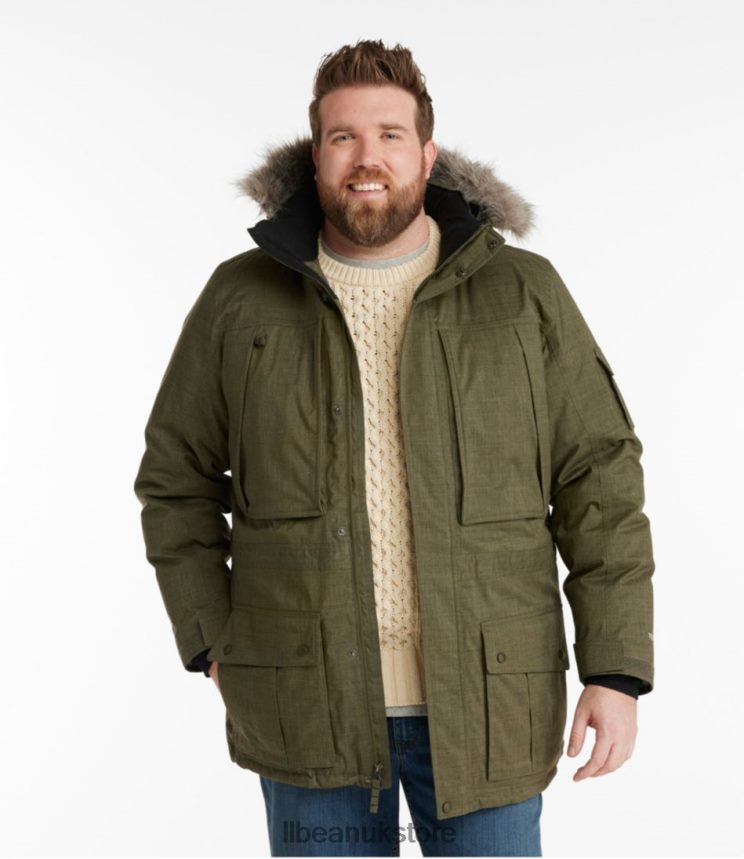 Outerwear L.L.Bean Baxter State Parka Charcoal Heather Men 0VRR666057