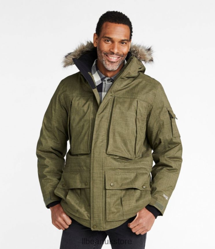 Outerwear L.L.Bean Baxter State Parka Kelp Green Heather Men 0VRR665105