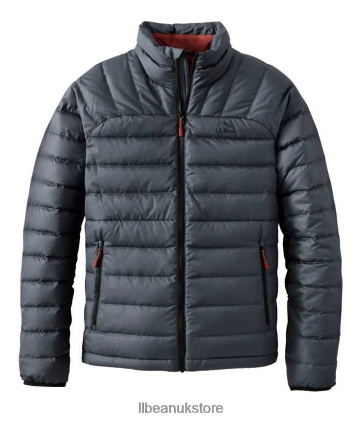 Outerwear L.L.Bean Down Jacket Gunmetal Gray Men 0VRR665124