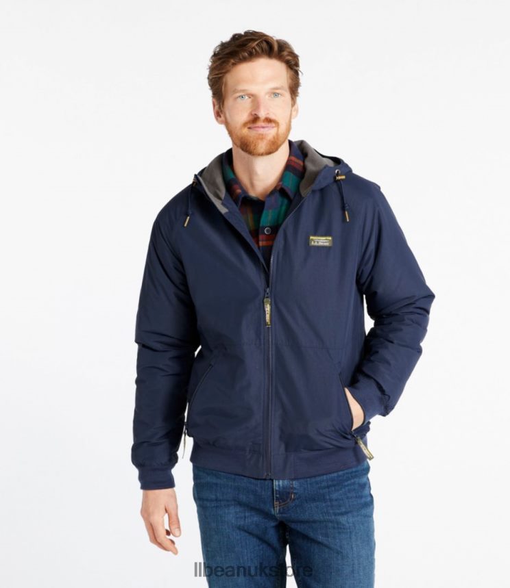 Outerwear L.L.Bean Insulated 3-Season Bomber Hooded Jacket Black Men 0VRR665141