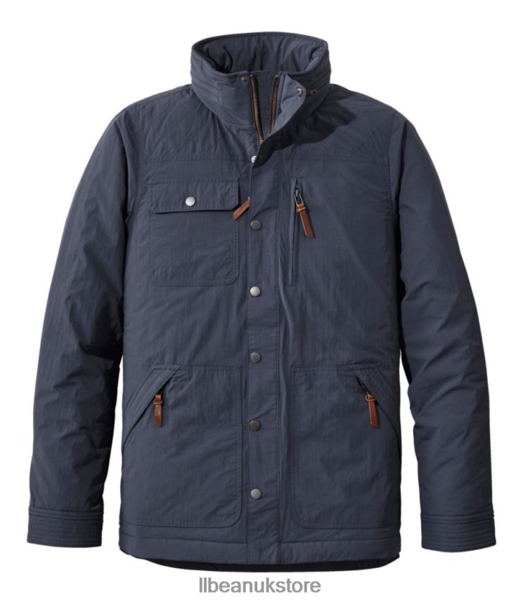 Outerwear L.L.Bean Insulated Travel Jacket Carbon Navy Men 0VRR663520
