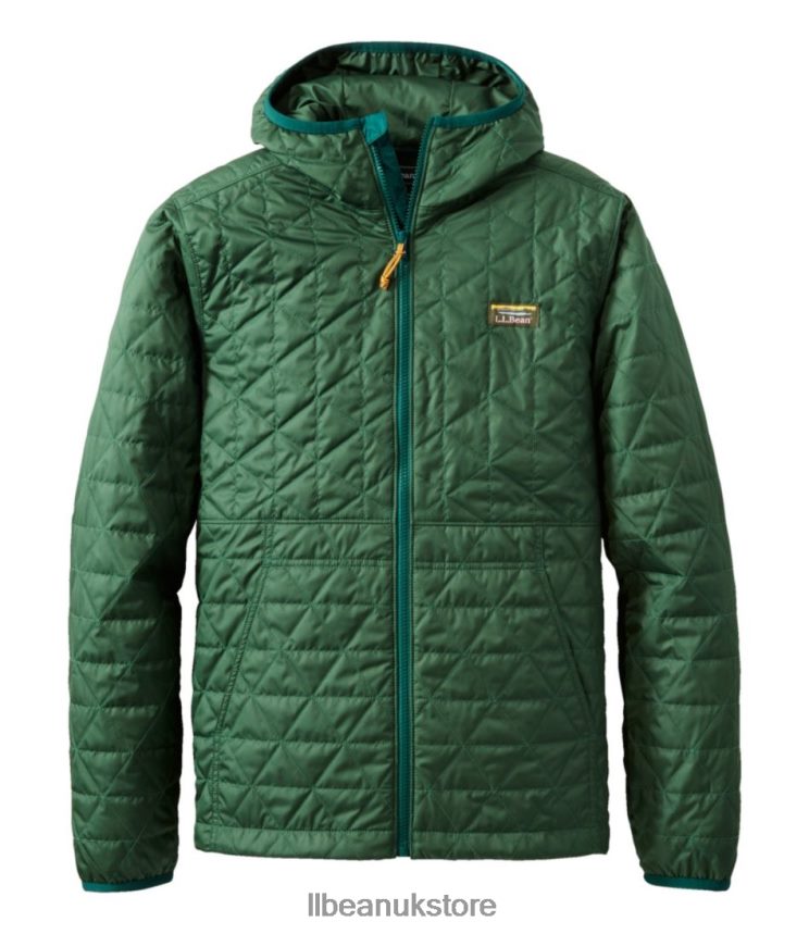 Outerwear L.L.Bean Katahdin Insulated Hoodie Rain Forest Men 0VRR664665