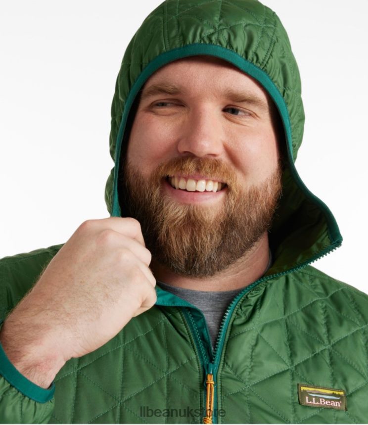 Outerwear L.L.Bean Katahdin Insulated Pullover Rain Forest Men 0VRR664965