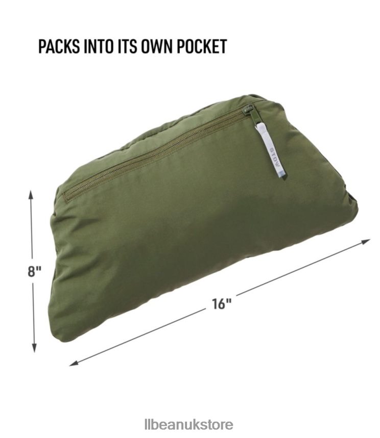 Outerwear L.L.Bean Mountain Classic Insulated Anorak Spruce/Tuscan Olive Men 0VRR66581