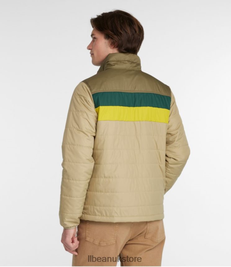 Outerwear L.L.Bean Mountain Classic Puffer Pullover Forest Gray/Carbon Navy Men 0VRR66647