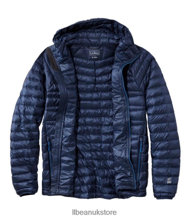 Outerwear L.L.Bean Ultralight 850 Down Sweater Hooded Jacket Night Men 0VRR663437