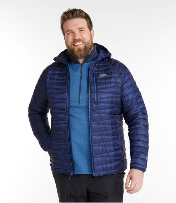 Outerwear L.L.Bean Ultralight 850 Down Sweater Hooded Jacket Rain Forest Men 0VRR664975