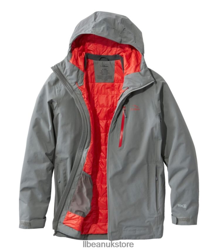 Outerwear L.L.Bean Waterproof PrimaLoft Packaway Jacket Black Men 0VRR665122