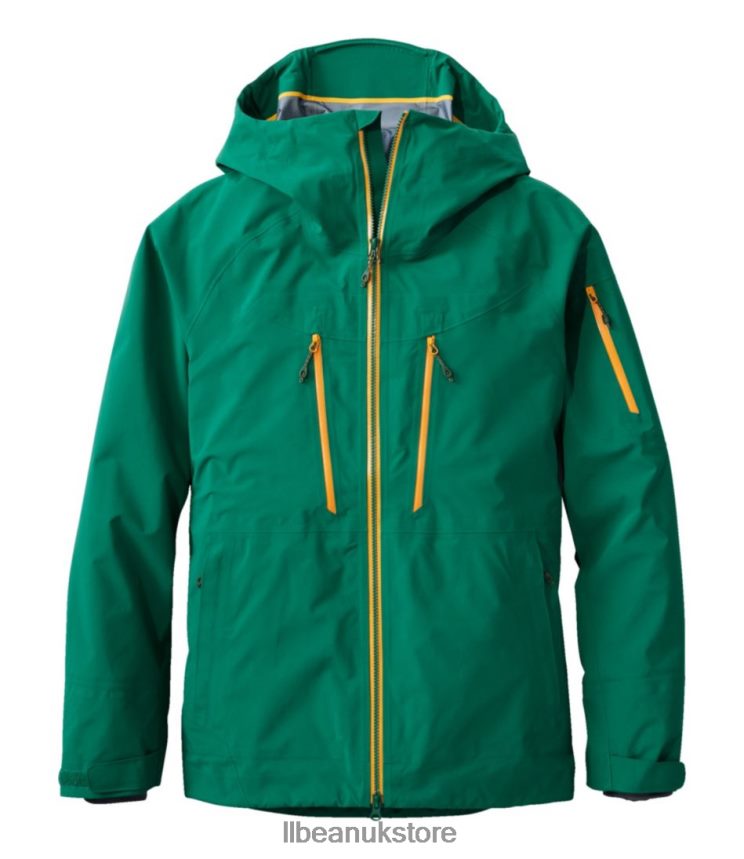 Outerwear L.L.Bean GORE-TEX Pro Patroller Jacket Emerald Spruce Men 0VRR66926