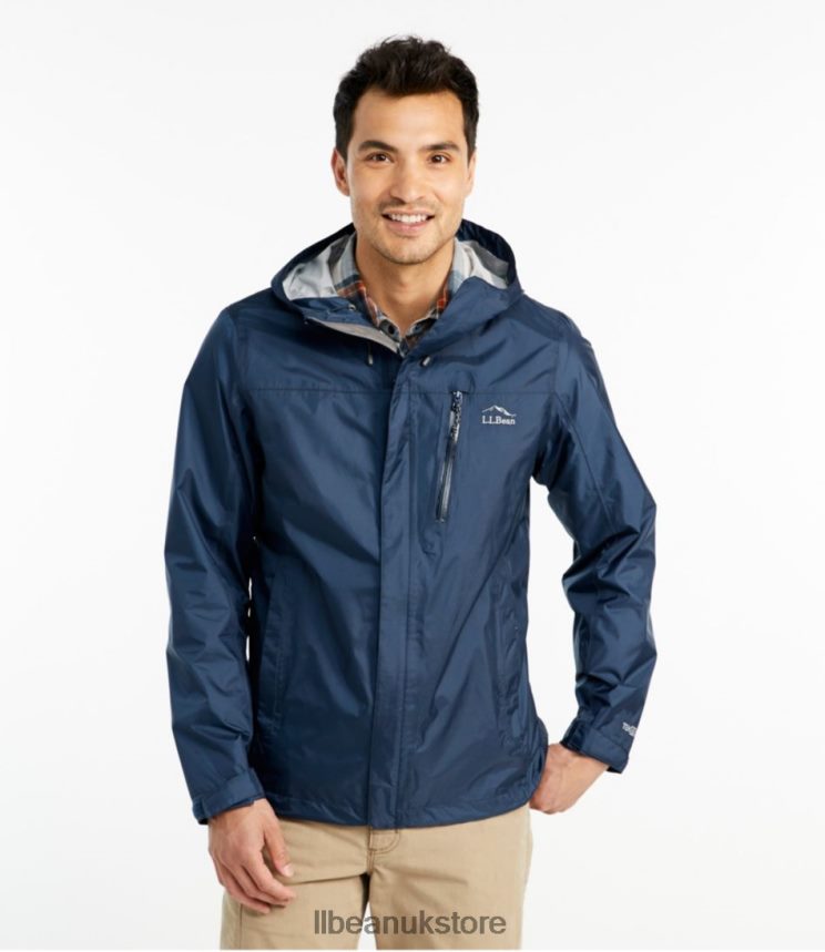 Outerwear L.L.Bean Trail Model Rain Jacket Deep Sapphire Men 0VRR664725