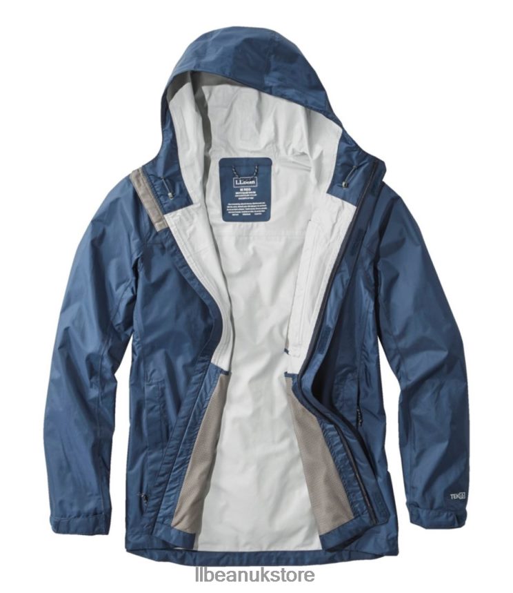 Outerwear L.L.Bean Trail Model Rain Jacket Deep Sapphire Men 0VRR664725