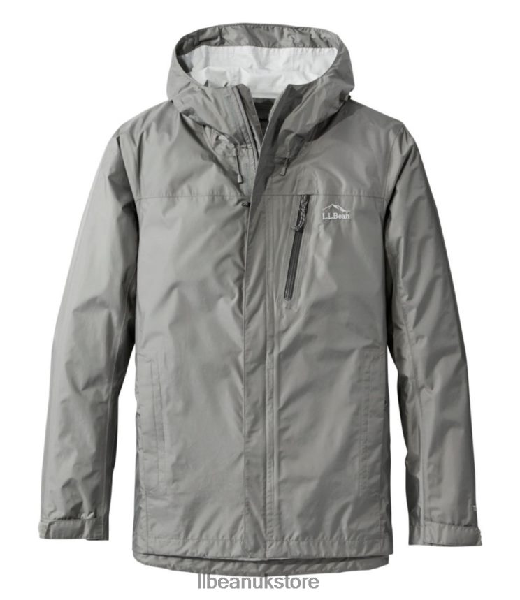 Outerwear L.L.Bean Trail Model Rain Jacket Graphite Men 0VRR663113