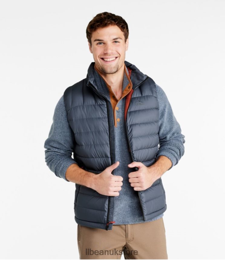 Outerwear L.L.Bean Down Vest Black Men 0VRR663399