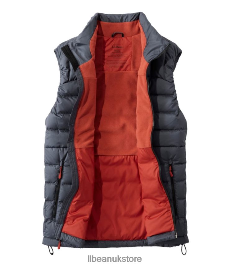 Outerwear L.L.Bean Down Vest Dark Marine Blue Men 0VRR66528