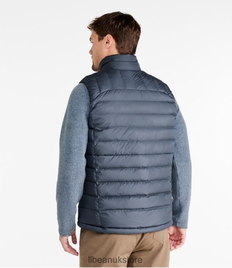 Outerwear L.L.Bean Down Vest Gunmetal Gray Men 0VRR664946