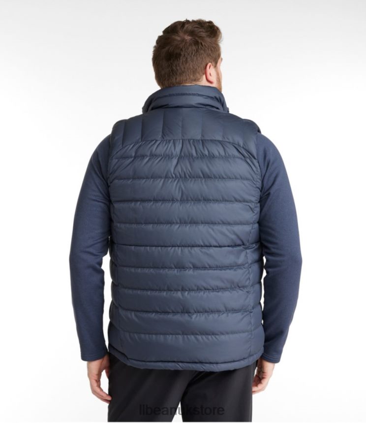 Outerwear L.L.Bean Down Vest Gunmetal Gray Men 0VRR664946