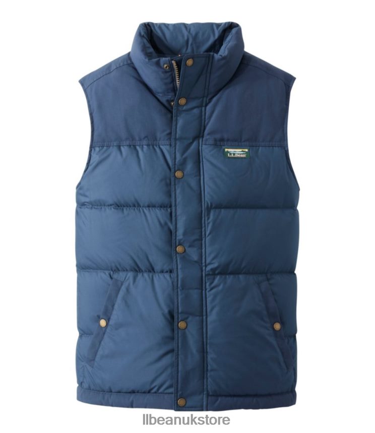 Outerwear L.L.Bean Mountain Classic Down Vest Nautical Navy Men 0VRR66873