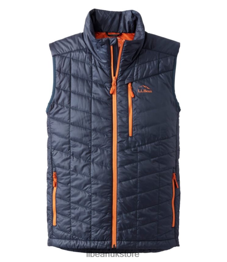 Outerwear L.L.Bean PrimaLoft Packaway Vest Carbon Navy Men 0VRR66471