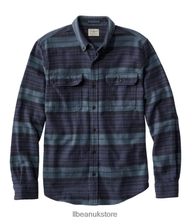 Clothing L.L.Bean 1912 Field Flannel Shirt Vintage Blackwatch Men 0VRR66174