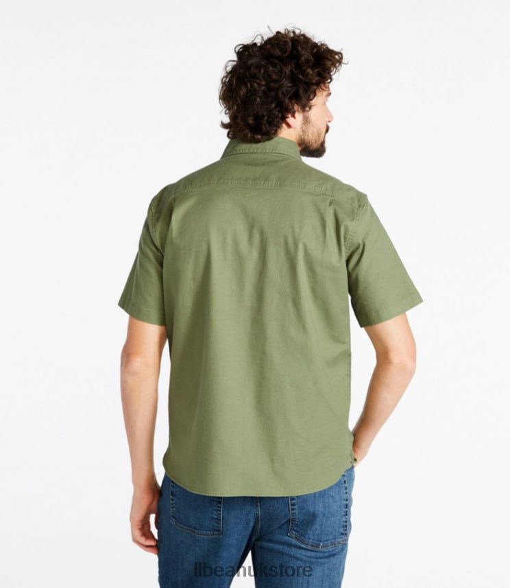 Clothing L.L.Bean BeanFlex Twill Shirt Canyon Khaki Men 0VRR66227