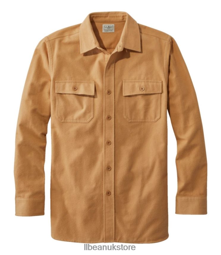 Clothing L.L.Bean Chamois Shirt Barley Men 0VRR663040