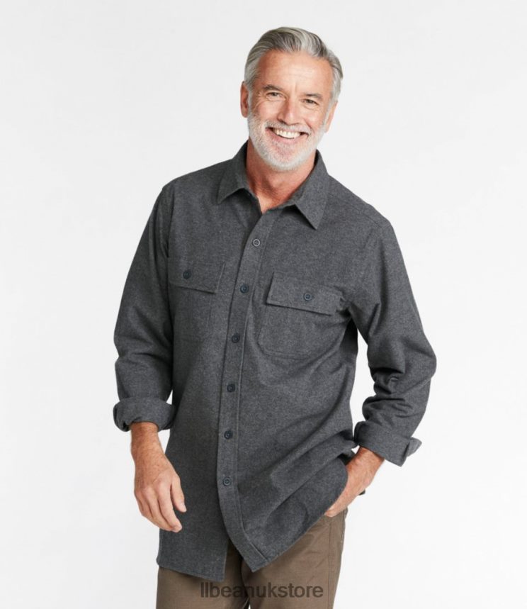 Clothing L.L.Bean Chamois Shirt Barley Men 0VRR663040