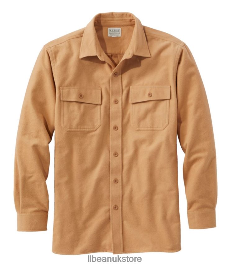 Clothing L.L.Bean Chamois Shirt Barley Men 0VRR663256