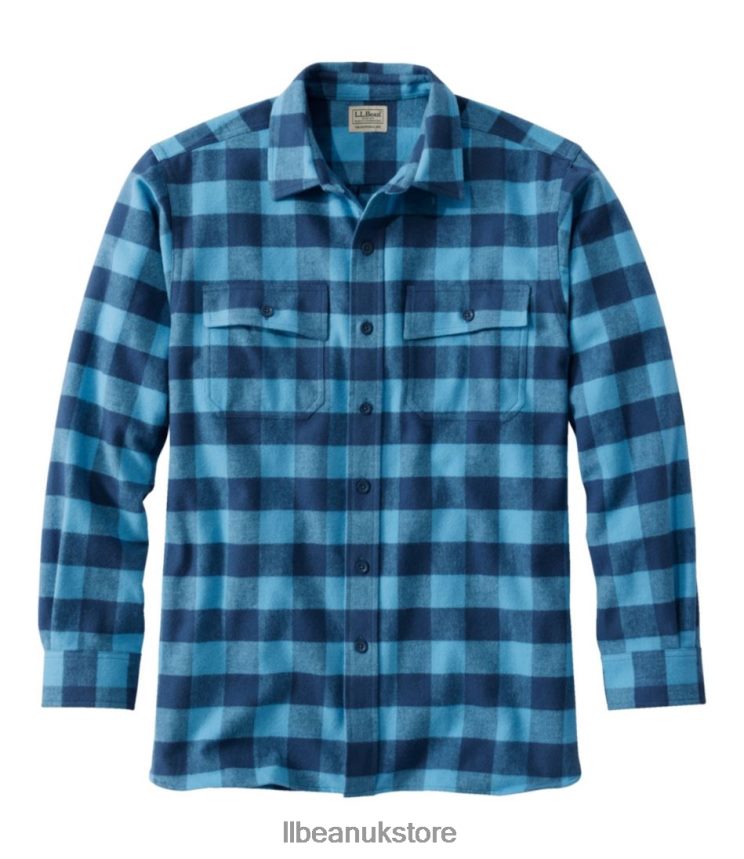 Clothing L.L.Bean Chamois Shirt Blue Ridge Men 0VRR663321