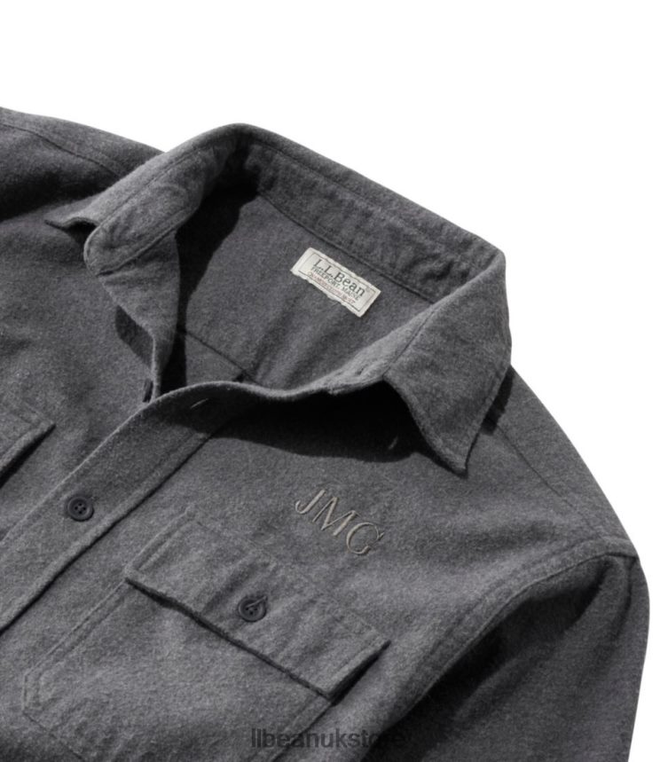 Clothing L.L.Bean Chamois Shirt Navy Men 0VRR66373