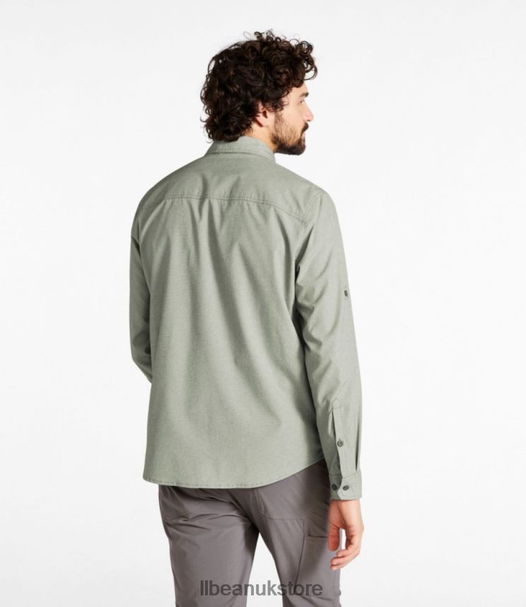 Clothing L.L.Bean No Fly Zone Shirt Sand Dune Men 0VRR665834