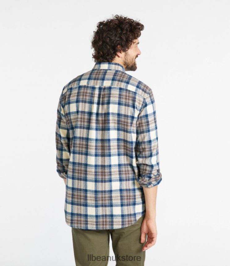 Clothing L.L.Bean Scotch Plaid Flannel Shirt Vintage Red Rob Roy Men 0VRR664600