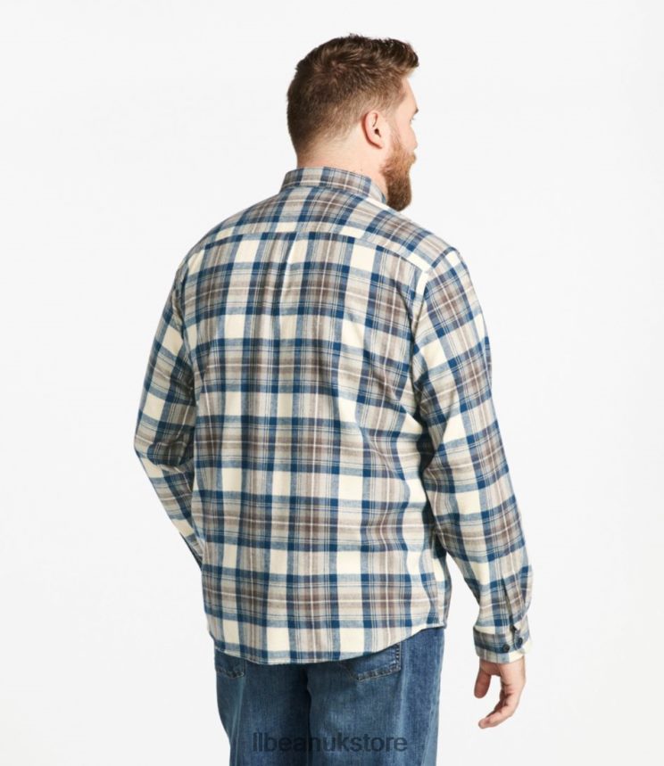 Clothing L.L.Bean Scotch Plaid Flannel Shirt Vintage Red Rob Roy Men 0VRR664600