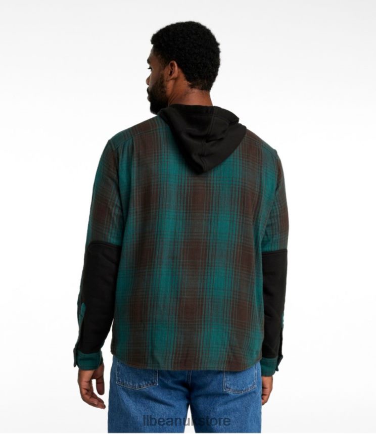 Clothing L.L.Bean Signature Heritage Textured Flannel Desert Rose Men 0VRR663469