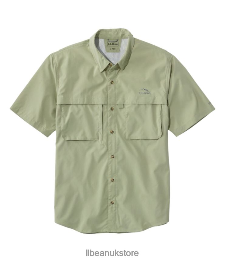Clothing L.L.Bean Tropicwear Shirt Dusty Sage Men 0VRR666949