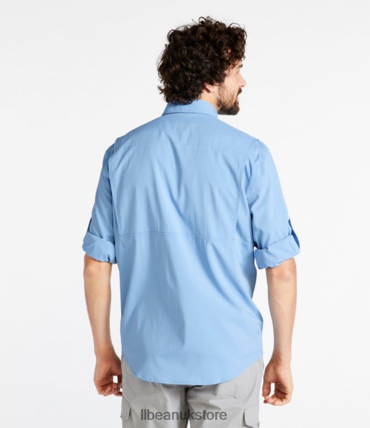 Clothing L.L.Bean Tropicwear Shirt White Men 0VRR666504