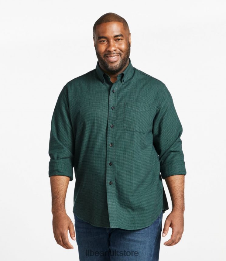 Clothing L.L.Bean Wicked Good Flannel Shirt Mustard Men 0VRR664852
