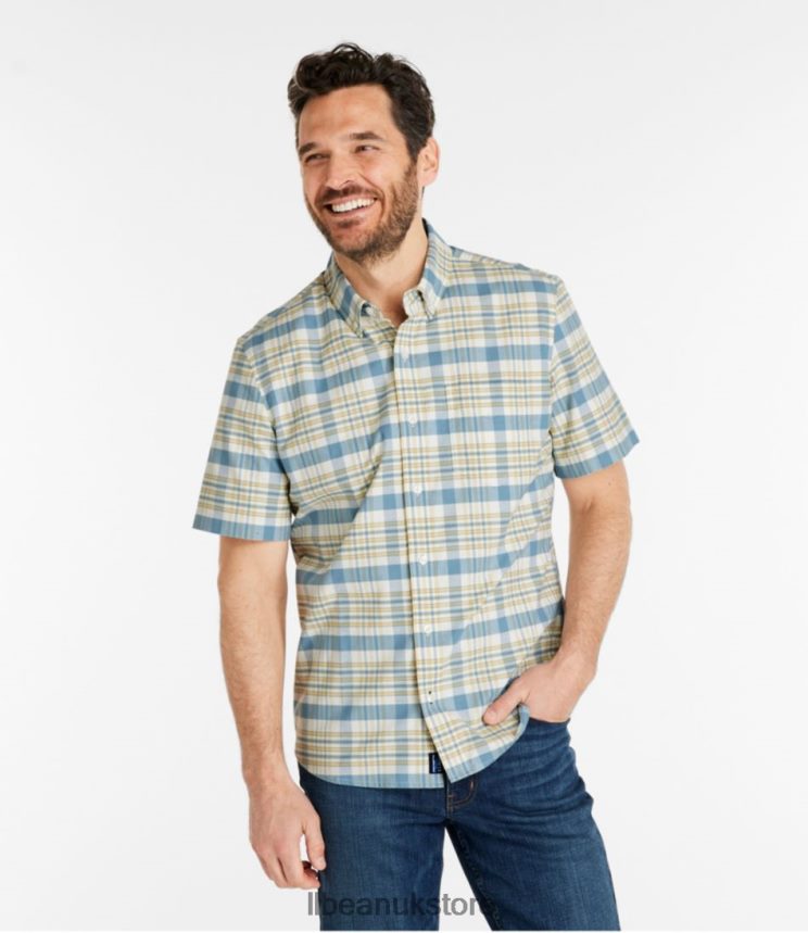 Clothing L.L.Bean Comfort Stretch Oxford Vanilla Men 0VRR66234