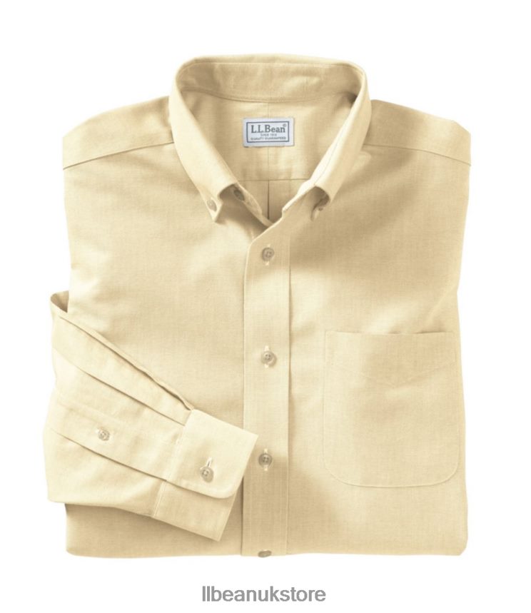 Clothing L.L.Bean Wrinkle-Free Classic Oxford Cloth Shirt Sun Men 0VRR665984