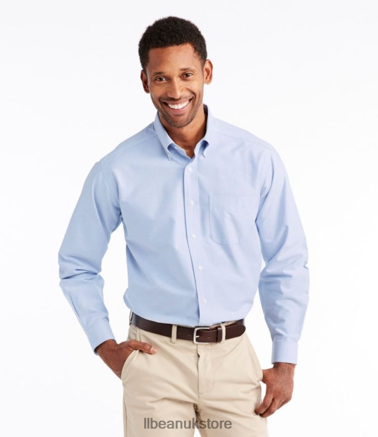 Clothing L.L.Bean Wrinkle-Free Classic Oxford Cloth Shirt Sun Men 0VRR665984
