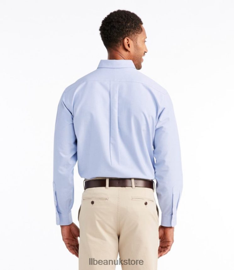 Clothing L.L.Bean Wrinkle-Free Classic Oxford Cloth Shirt Sun Men 0VRR665984