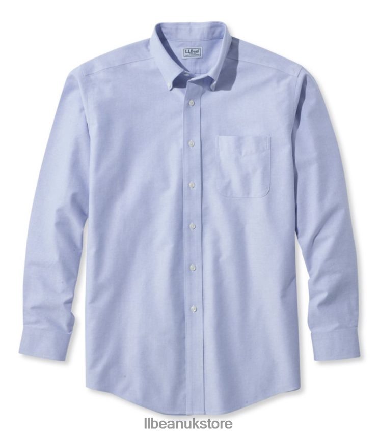 Clothing L.L.Bean Wrinkle-Free Classic Oxford Cloth Shirt Sun Men 0VRR665984