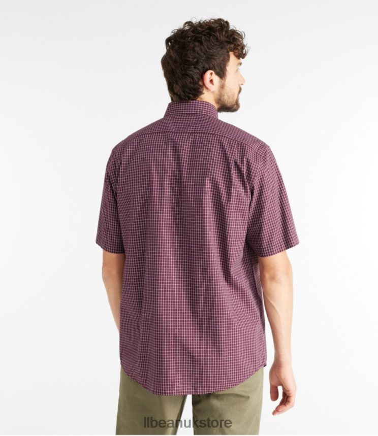 Clothing L.L.Bean Wrinkle-Free Kennebunk Sport Shirt Emerald Spruce Men 0VRR663481
