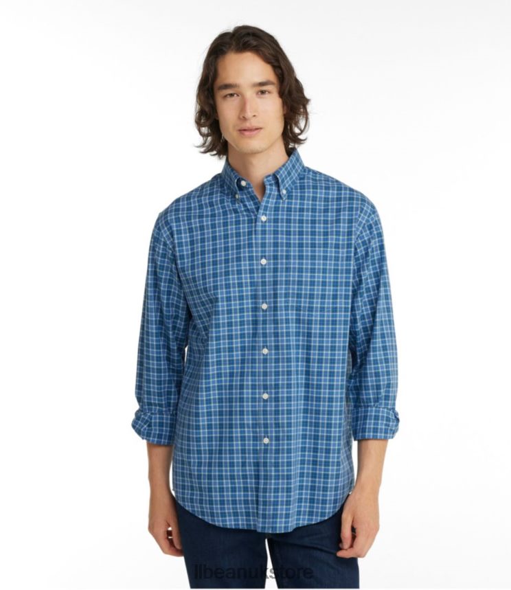 Clothing L.L.Bean Wrinkle-Free Kennebunk Sport Shirt Morgan Men 0VRR663006