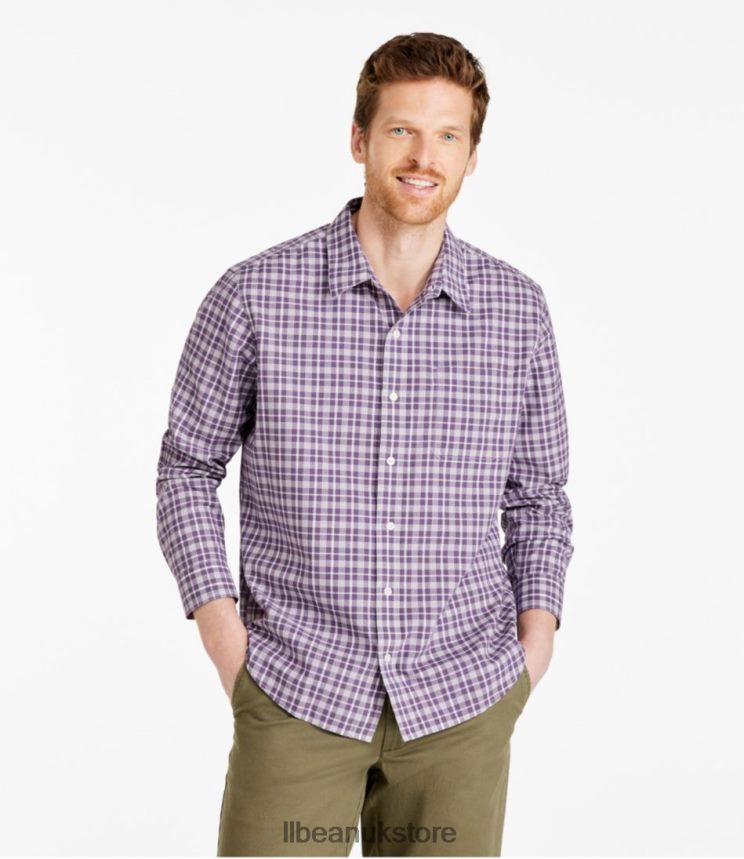 Clothing L.L.Bean Wrinkle-Free Ultrasoft Brushed Cotton Shirt Goldenrod Men 0VRR667180