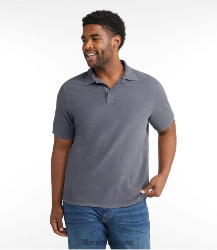 Clothing L.L.Bean BeanBuilt Pique Polo Shirt Barley Men 0VRR663130