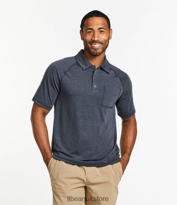 Clothing L.L.Bean Everyday SunSmart Polo Mineral Red Men 0VRR667185