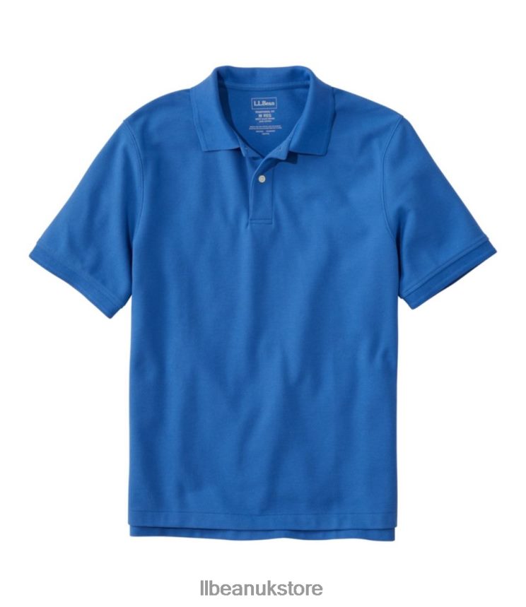 Clothing L.L.Bean x Double L Premium Polo Banded Deep Sapphire Men 0VRR666407