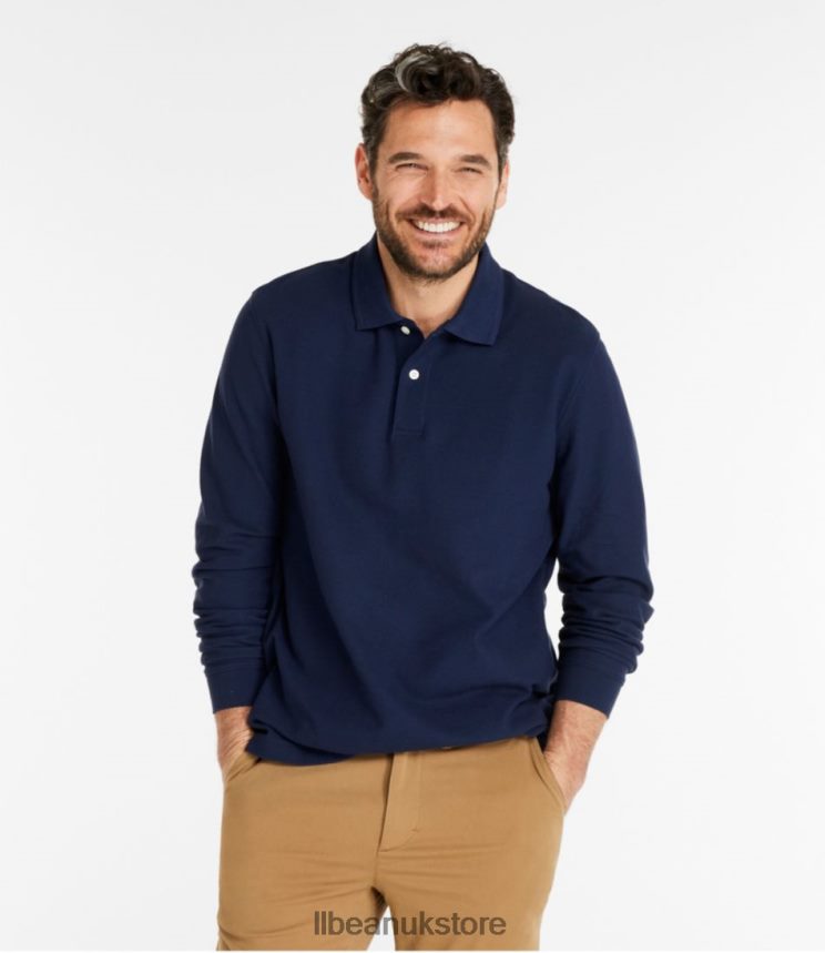 Clothing L.L.Bean x Double L Premium Polo Classic Navy Men 0VRR66251