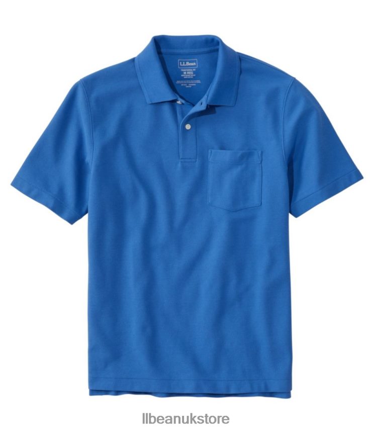 Clothing L.L.Bean x Double L Premium Polo Deep Sapphire Men 0VRR666450