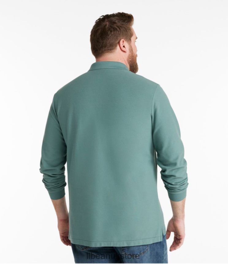 Clothing L.L.Bean x Double L Premium Polo Deep Sapphire Men 0VRR666506